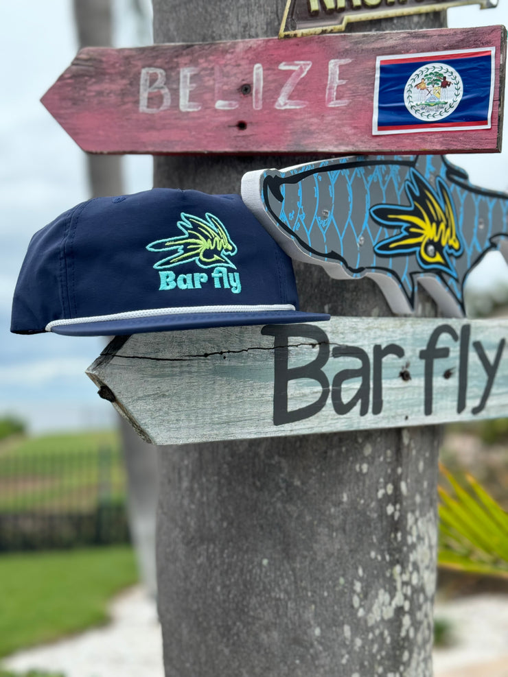 Bar fly rope hat