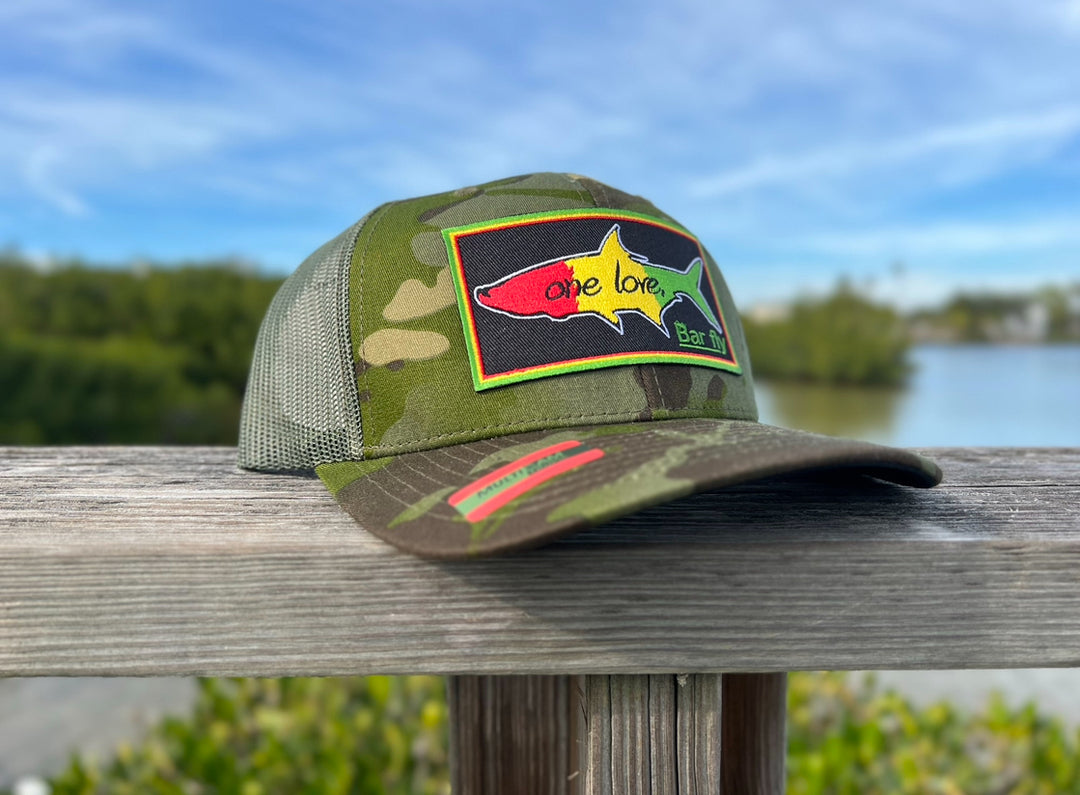 Camo fashion fly fishing hat