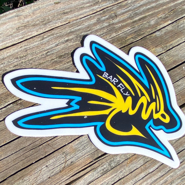 Bar fly brand logo sticker!!